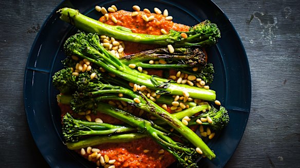 This roasted capsicum-based romesco sauce is versatile.