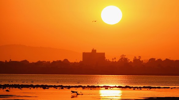 Hot: There has been a sudden shift to summer-like conditions across much of south-eastern Australia.