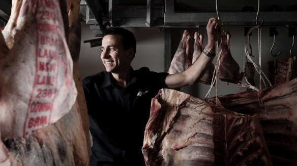 Colin Holt of Hudson Meats in Sydney. 