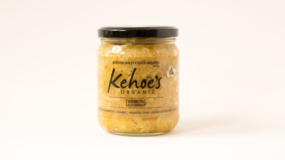 Good Food Magazine, taste tests. 4th December 2019 Photo: Janie Barrett. KehoeÃ¢ÂÂs Turmeric Sauerkraut.