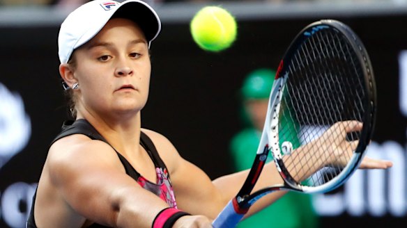 Tennis star Ashleigh Barty eyes top-10 ranking after breakout year