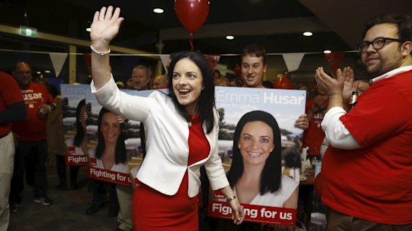 Labor's Emma Husar won the seat of Lindsay.
