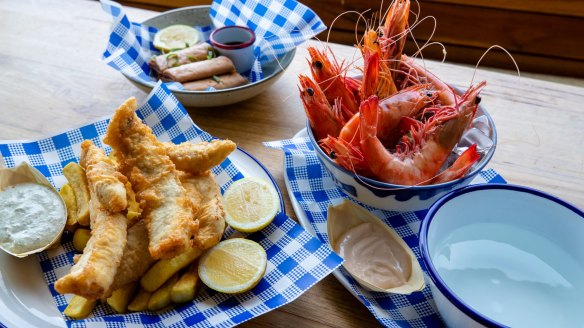 The menu at Woy Woy Fishermen's Wharf covers most matters of the sea.