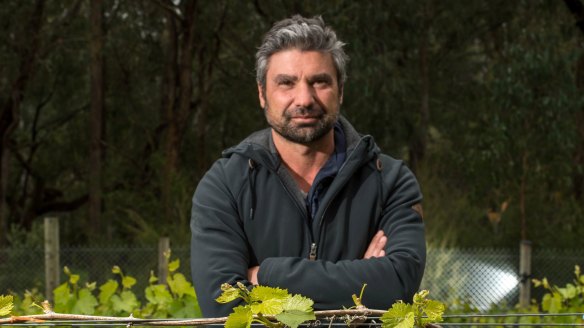 '[Pinot blanc] is a wine you can just drink for enjoyment's sake': Hoddles Creek Estate's Franco D'Anna.