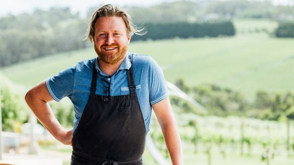 Matt Wilkinson at Montalto Estate on the Mornington Peninsula.
