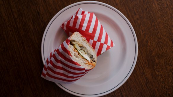 Genovese offers a range of panini with fillings such as spinach, egg, salted ricotta and prosciutto.