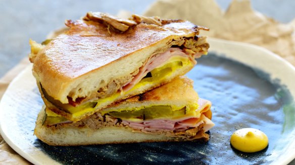 Adam Liaw's Cuban sandwich (