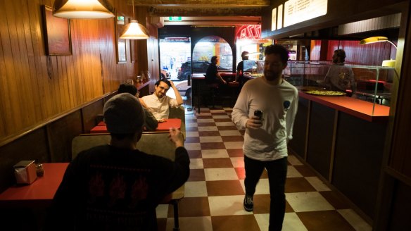 New spin: Leo's by the Slice bears traces of its Ramblr roots.
