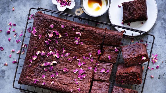Make a date with these super-chocolatey, tahini-rich brownies.