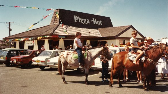 Warrawong Pizza Hut in the 1970s.