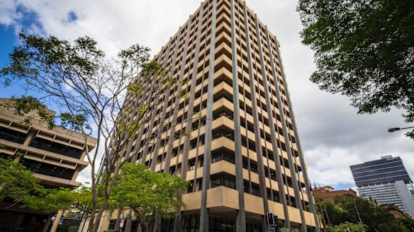 The old Queensland Executive Building is thought to be the tallest CBD building to be demolished in Brisbane.