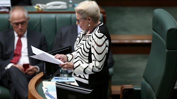 Mrs Bishop requested an apology from Dr Laming - which he gave before he was suspended from  Parliament for 24 hours.