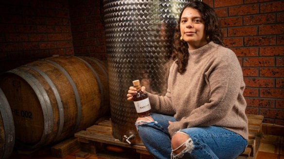 Elise West, co-founder of Melbourne boutique vermouth brand Madlore.