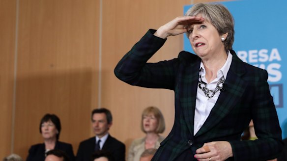 Theresa May, UK prime minister, wants social media companies to do more.