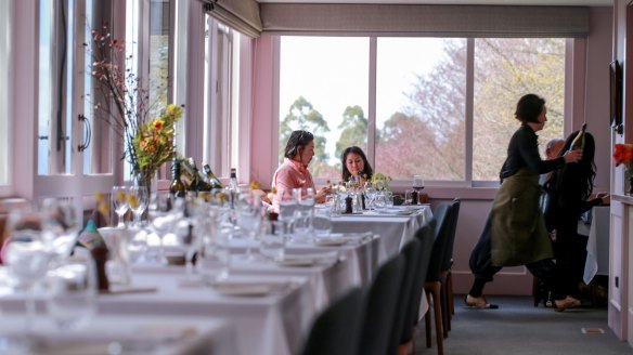 The interior of Coonara Springs in Olinda.