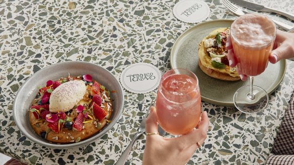 Ricotta hotcakes and cocktails are go for summer brunching.