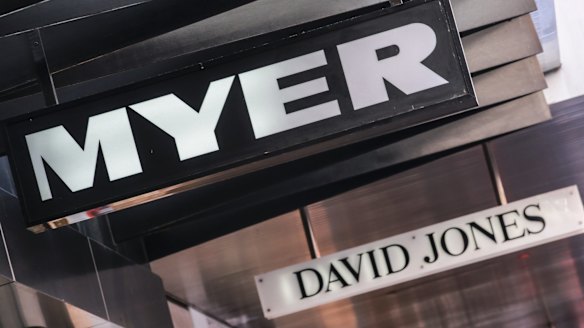 Myer said it would close stores in Colonnades in Adelaide, Belconnen in Canberra, and Hornsby in northern Sydney.