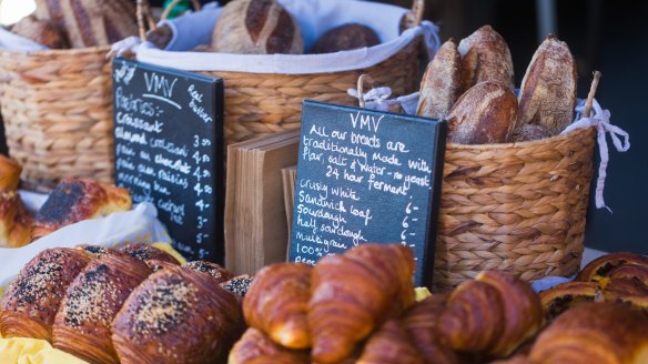 Exceptional croissants and sourdough are available at the market in Aitutaki on Saturdays.