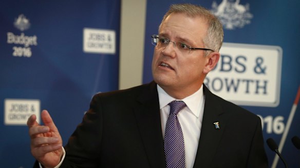 Treasurer Scott Morrison 