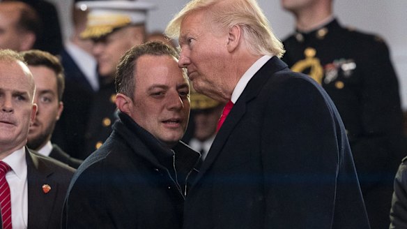 Reince Priebus appeared to reverse a key part of the immigration order. 