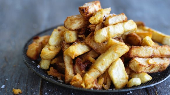 Danielle Alvarez's home-made fries.