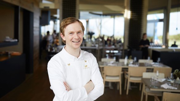 Chef Phil Wood at his fine diner, Laura.