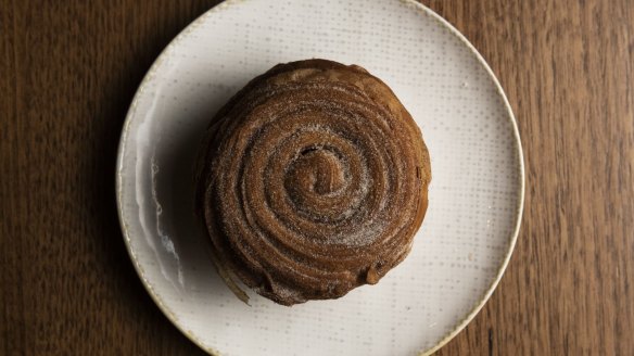 The cinnamon scroll is worth savouring.