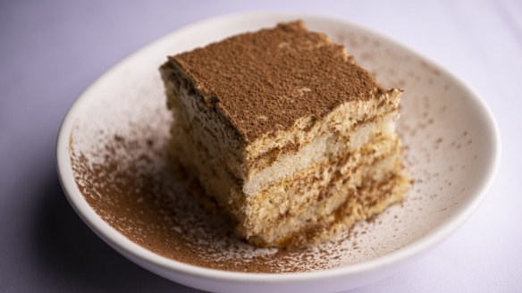 Tiramisu, a Cafe Sopra staple.