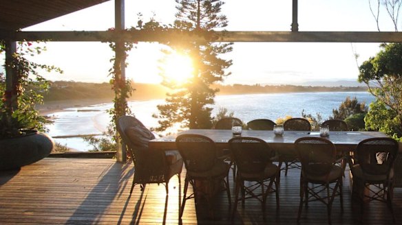 The postcard-perfect view slaps you in the face once you enter the front door.