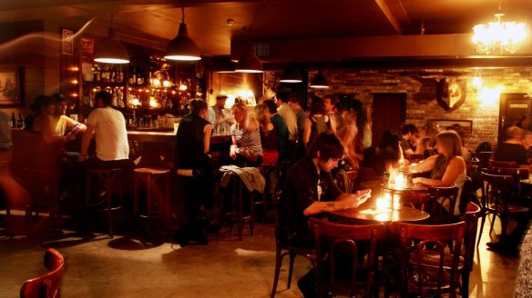  Hotfoot it over to Surry Hills bar Shady Pines for a knees up good time.