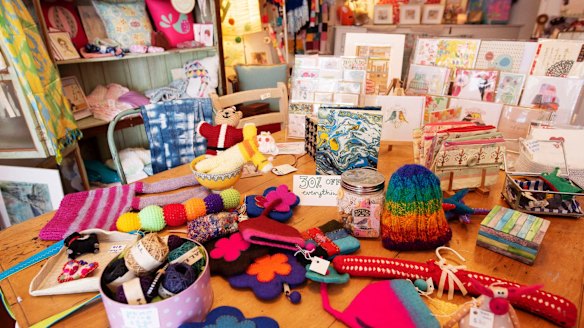 A friend calls Skye Rogers' shop a "drop-in centre".