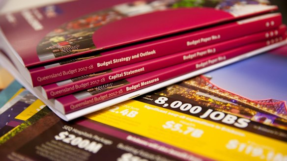 The 2017-18 Queensland budget papers.