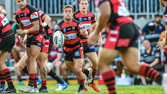 The North Sydney Bears took on the Parramatta Eels in a NRL trial this month.