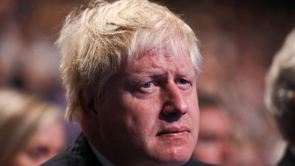 Searching for direction: Boris Johnson, UK foreign secretary. 