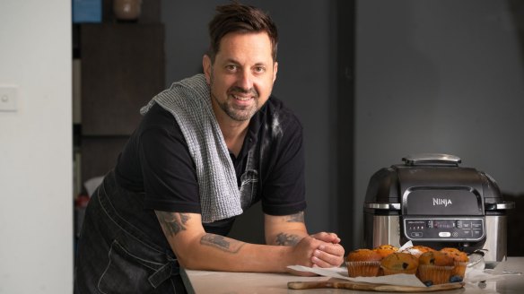 Geelong-based home cook George Georgievski is releasing an air fryer cookbook through Pan McMillan in January.