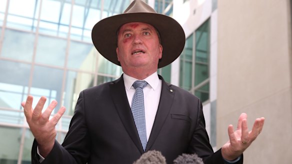 Barnaby Joyce has been around long enough to seem merely a bumbling, amusing politician, but ...