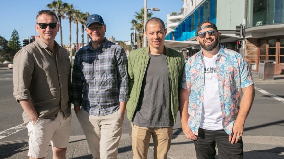 House Made Hospitality directors Roger Gregg, Scott Brown and Justin Newton have partnered with Bondi Brewing Co founder Paul Parks to open Rancho Seltzo.