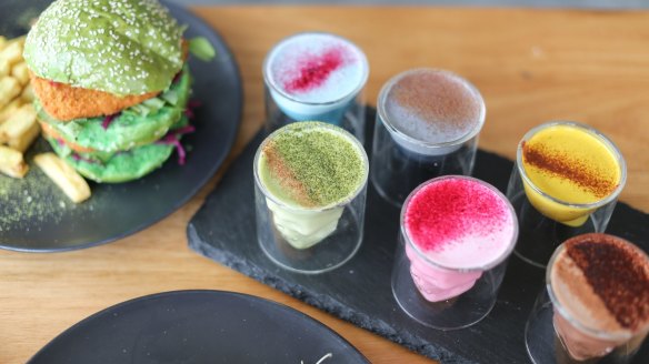 Matcha Mylkbar offers 10 super-food lattes, from matcha to turmeric.