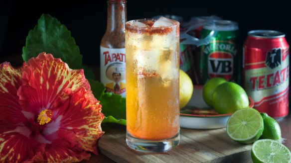 The michelada is perfect for a hot Aussie Christmas brunch.