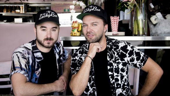 Matty Bennett and Rupert Noffs have opened another Lucky Bee on the Central Coast.