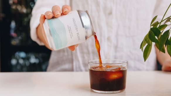 Cans of cold brew coffee by Industry Beans bring high-quality coffee to wherever you happen to be.