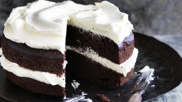 This double chocolate cake is made using olive oil – but should all cakes be?