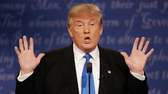 Donald Trump dispensed with inconvenient facts and misrepresented the record of his opponents. 