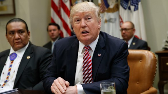 US President Donald Trump.