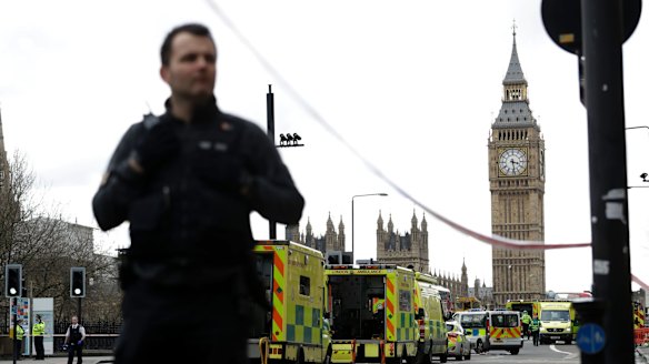 The British Parliament was placed on lockdown for hours.