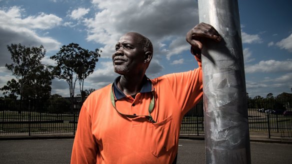 "If I don't have a job, I will be homeless," says single father of seven Arou Akot.