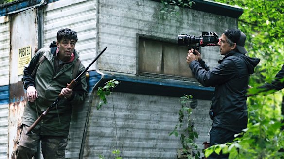 Ben Stiller (right) remains behind the camera for Escape at Dannemora.