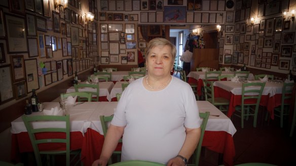 Trattoria Anna Maria's matriarch, Anna Maria Monari.