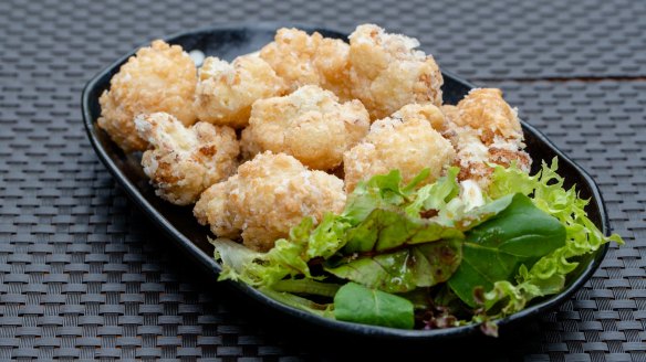 Cauliflower karaage.