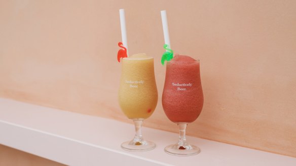 Philter's sour beer and pale ale slushies.